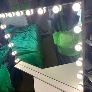 Large Vanity Mirror with 18 LED Lights